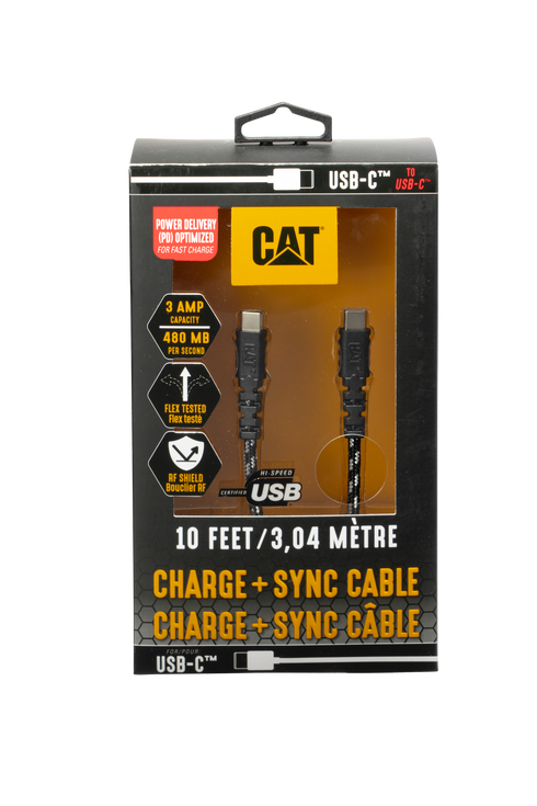 CAT® Certified USB-C to USB-C Power Delivery